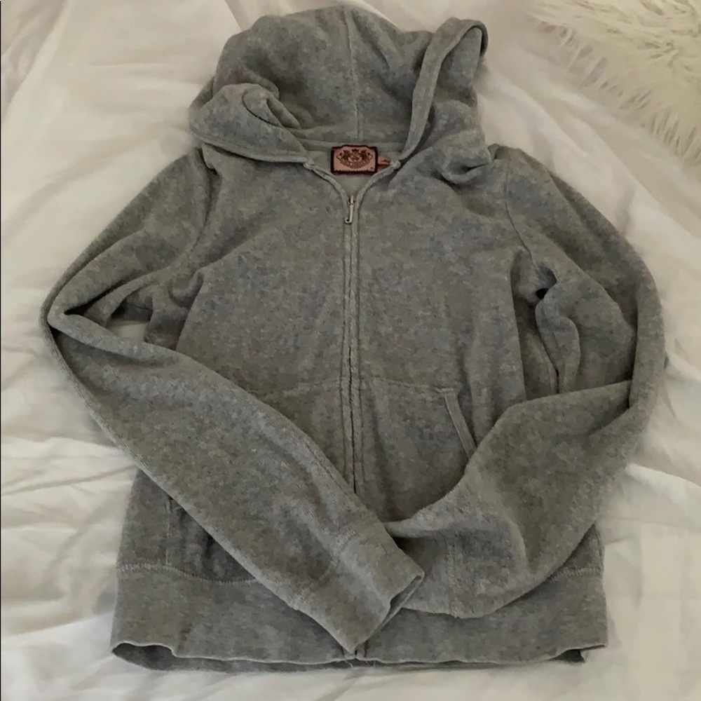 Light Gray Juicy Couture Hoodie